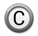copyright as rendered by LG