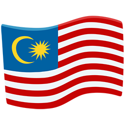 Flag: Malaysia as drawn by Messenger in 1.0