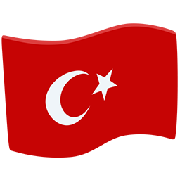 flag: Türkiye as rendered by Messenger
