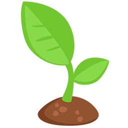 seedling as rendered by Messenger
