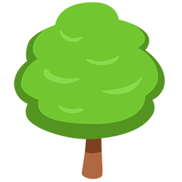 落葉樹 as rendered by Messenger