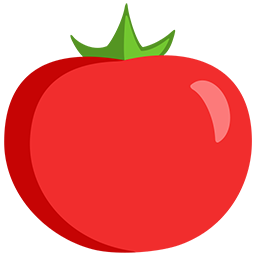 tomate as rendered by Messenger