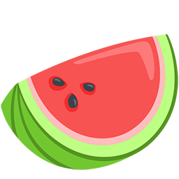 Watermelon as drawn by Messenger in 1.0