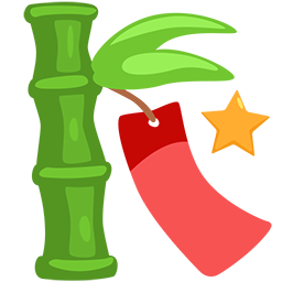 Tanabata-Baum as rendered by Messenger