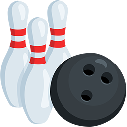 bowling as rendered by Messenger