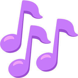 note musicali as rendered by Messenger