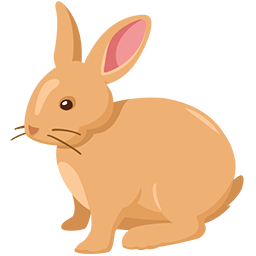 أرنب as rendered by Messenger