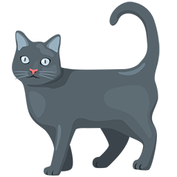 gatto as rendered by Messenger