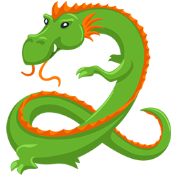 Dragon as drawn by Messenger in 1.0