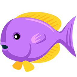 Tropical Fish as drawn by Messenger in 1.0
