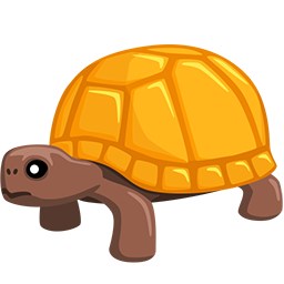 Turtle as drawn by Messenger in 1.0