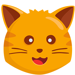 وجه قطة as rendered by Messenger