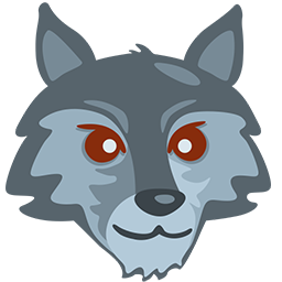 Wolf as drawn by Messenger in 1.0