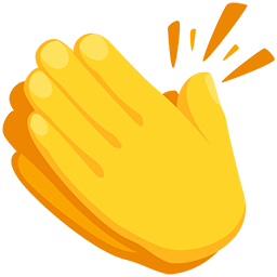Clapping Hands as drawn by Messenger in 1.0