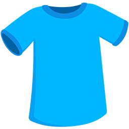 t-shirt as rendered by Messenger