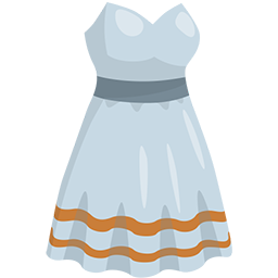 dress as rendered by Messenger