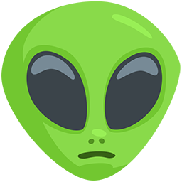 Alien as drawn by Messenger in 1.0