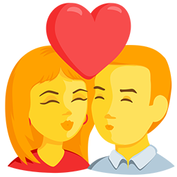 kiss as rendered by Messenger