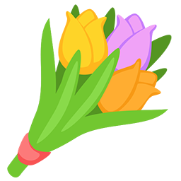 Blumenstrauß as rendered by Messenger