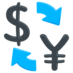 currency exchange as rendered by Messenger