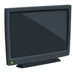 Fernseher as rendered by Messenger