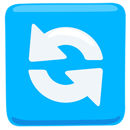 Counterclockwise Arrows Button as drawn by Messenger in 1.0