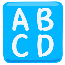 input latin uppercase as rendered by Messenger