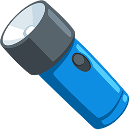 flashlight as rendered by Messenger