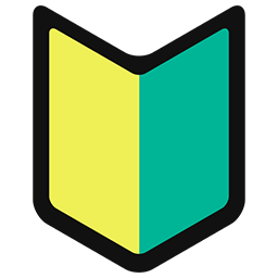 Japanese symbol for beginner as rendered by Messenger