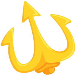 tridente as rendered by Messenger