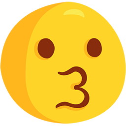 faccina che bacia as rendered by Messenger