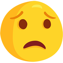 Worried Face as drawn by Messenger in 1.0