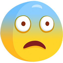 Fearful Face as drawn by Messenger in 1.0