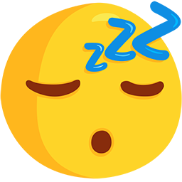 schlafendes Gesicht as rendered by Messenger