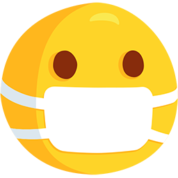 Face with Medical Mask, the design in this release