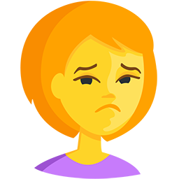Person Frowning as drawn by Messenger in 1.0