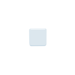 kleines weißes Quadrat as rendered by Messenger