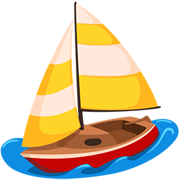 Segelboot as rendered by Messenger