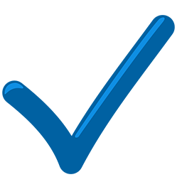 Check Mark as drawn by Messenger in 1.0