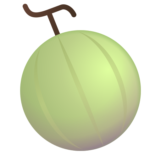Melon as drawn by Microsoft 3D Fluent in Fluent 15.0