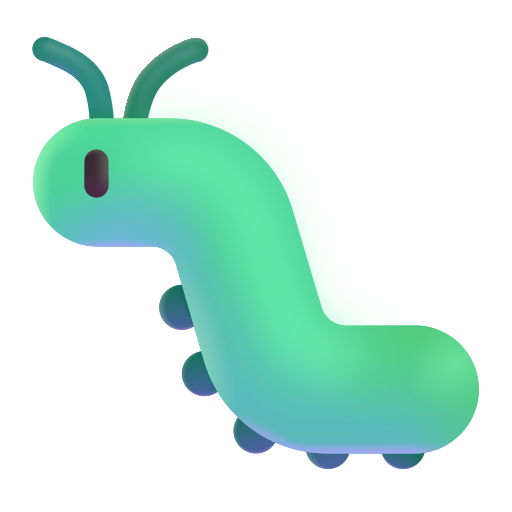 Bug as drawn by Microsoft 3D Fluent in Fluent 15.0