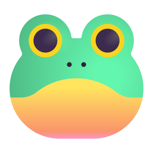 Frog as drawn by Microsoft 3D Fluent in Fluent 15.0