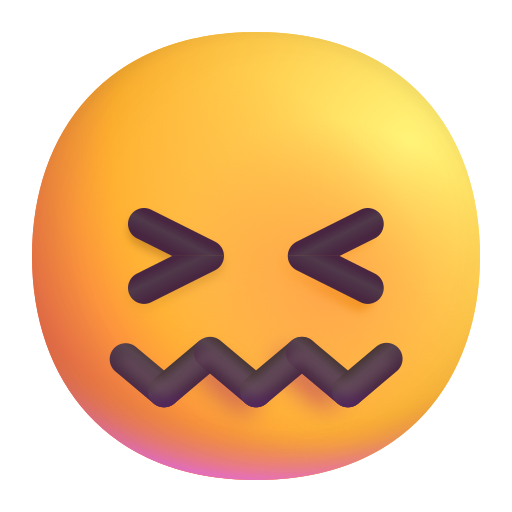 Confounded Face as drawn by Microsoft 3D Fluent in Fluent 15.0