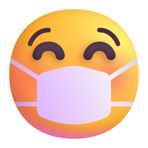 Face with Medical Mask, the previous design