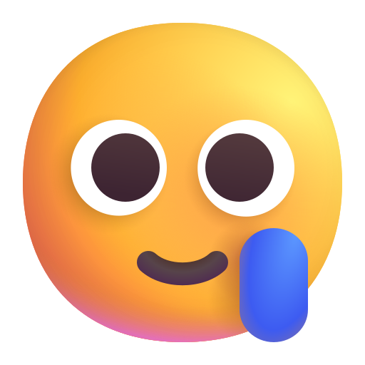 Smiling Face with Tear, the previous design