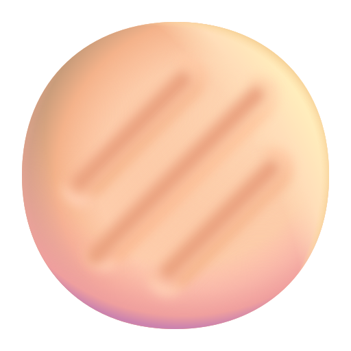 Flatbread as drawn by Microsoft 3D Fluent in Fluent 15.0