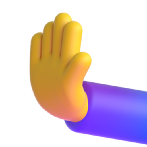 Leftwards Pushing Hand as drawn by Microsoft 3D Fluent in Fluent 15.0