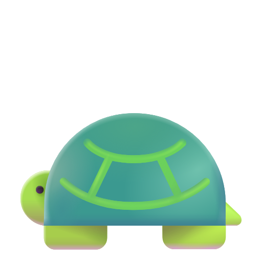 Schildkröte as drawn by Microsoft 3D Fluent in Fluent 15.1
