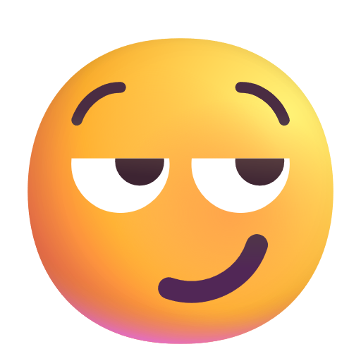 Smirking Face, the design in this release