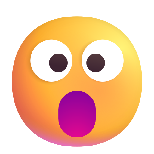 Face with Open Mouth, the design in this release